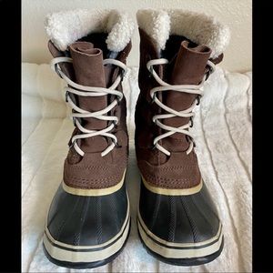 Sorel Women's 1964 Pac Graphic 15 Snow Boot in Tobacco size 7